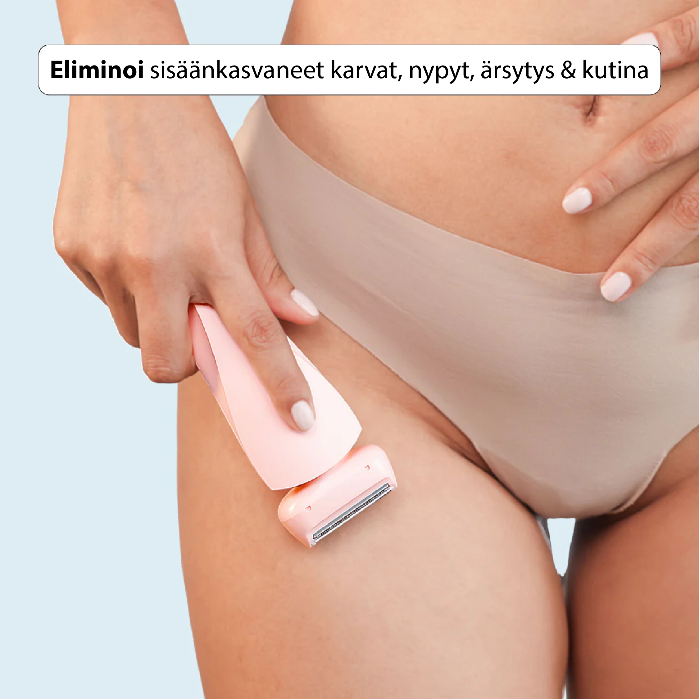 Solys® SmoothShave Ihokarvanpoistaja